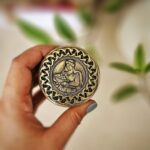 جعبه جواهرات قلمزنی برنجی سایز 3