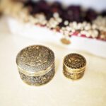 جعبه جواهرات قلمزنی برنجی سایز 5