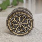 جعبه جواهرات قلمزنی برنجی سایز 4