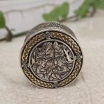 جعبه جواهرات قلمزنی برنجی سایز 4