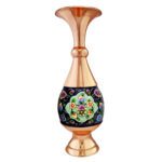 گلدان مس و پرداز ارتفاع 20