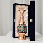 گلدان مس و پرداز 25 سانتی