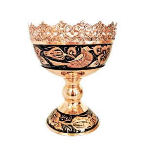 آجیل خورینگارستان نیلی مدل الماس تراش ارتفاع 21