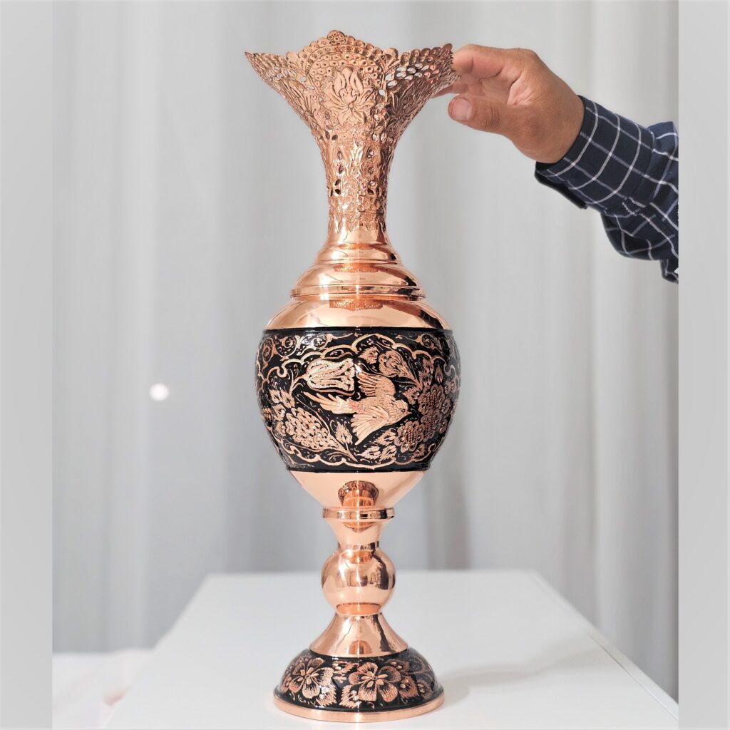 سنبلدان مسی الماس تراش مدل شبکه بری ارتفاع 48-2