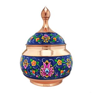 قندان مس و پرداز ارتفاع 17